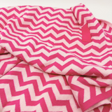 Hair & Travel Towel - Raspberry Chevron