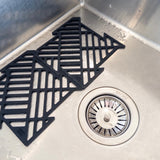 Happy Sinks Silicone Mats - White