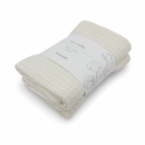 Face Cloths 2pk - Marshmallow
