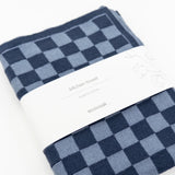 Kitchen Towel | Tea Towel - Navy Denim Chequer