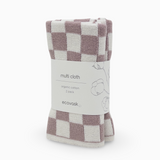 Multi Cloth 2pk - Orchid Chequer