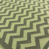 Hair & Travel Towel - Olive Pistachio Chevron