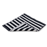 Multi Cloth 2pk - Black | White Stripe