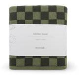 Kitchen Towel | Tea Towel - Olive Pistachio Chequer