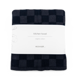Kitchen Towel | Tea Towel - Poppy Seed Chequer