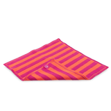 Multi Cloth 2pk - Mandarin | Raspberry Stripe
