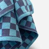 The Ultimate Tea Towel - Tasman Navy Chequer