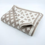 Cot and Buggy Blanket - Cashew