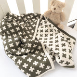 Cot and Buggy Blanket - Plus Design