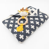 Cot and Buggy Blanket with Teether - Night Owl+
