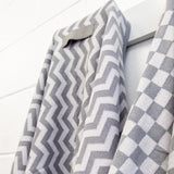 Hair & Travel Towel - Stone Chevron