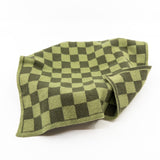 Multi Cloth - Olive Moss Chequer