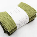 Face Cloth 3pk - Evergreen