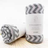 Hair & Travel Towel - Stone Chevron