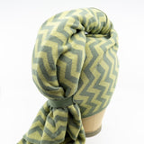 Hair, There & Everywhere Towel - Avocado Chevron