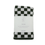 Hair Towel Mini - Forest | Marshmallow Chequer