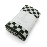 Hair Towel Mini - Forest | Marshmallow Chequer
