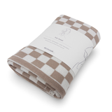 Hair & Travel Towel Mini - Hummus Chequer [SECOND]