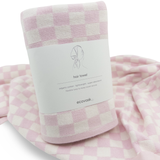 Hair Towel Mini - Sherbet Chequer