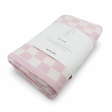 Hair Towel Mini - Sherbet Chequer