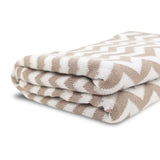 Hair & Travel Towel - Hummus Chevron