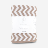 Hair & Travel Towel - Hummus Chevron