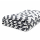 Hair & Travel Towel - Graphite Lunar Chevron