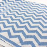 Hair & Travel Towel - Cornflower Chevron