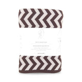 Hair & Travel Towel - Chocolate Chevron