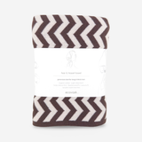 Hair & Travel Towel - Chocolate Chevron