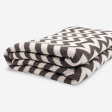 Hair & Travel Towel - Chocolate Chevron