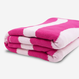 Hair & Travel Towel - Raspberry Wave