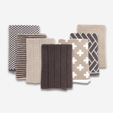 Daily Use 7pc Dishcloth pack - Sienna