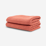Heavy Duty Dishcloths 2pk - Coral