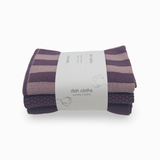 Dishcloth Variety 3pk - Grape Stripe