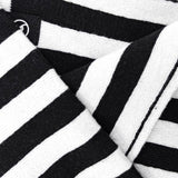 Multi Cloth 2pk - Black | White Stripe