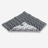 Multi Cloth - Graphite | Lunar Herringbone