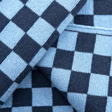 Multi Cloth 2pk - Navy Cornflower Chequer