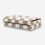 Multi Cloth 2pk - Hummus Chequer
