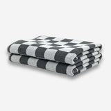Multi Cloth 2pk - Graphite Lunar Chequer