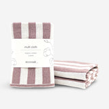 Multi Cloth 2pk - Orchid | Marshmallow Stripe