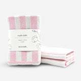Multi Cloth 2pk - Sherbet Stripe