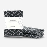 Multi Cloth 2pk - Graphite | Lunar Herringbone