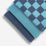 Dishcloth Variety 3pk - Tasman Navy Chequer