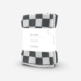 Dishcloth Variety 3pk - Graphite Lunar Chequer