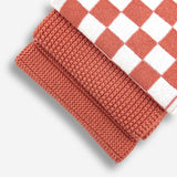 Dishcloth Variety 3pk - Coral chequer