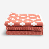 Dishcloth Variety 3pk - Coral+