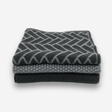Dishcloth Variety 3pk - Raven Herringbone