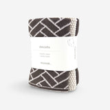 Dishcloth Variety 3pk - Chocolate Herringbone