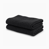 Face Cloths 2pk - Raven (Black)